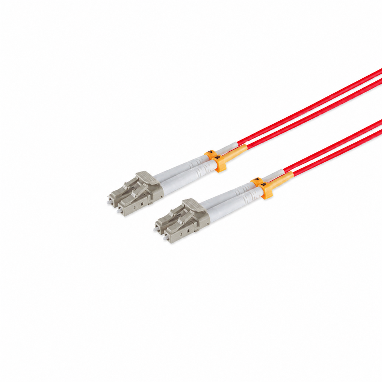 LWL Patchkabel Duplex LC/LC OM4 Rot