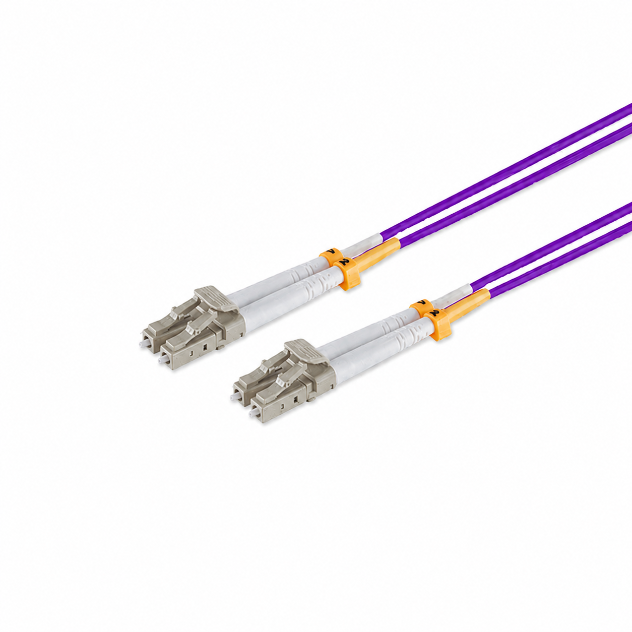 LWL Patchkabel Duplex LC/LC OM4 Violett