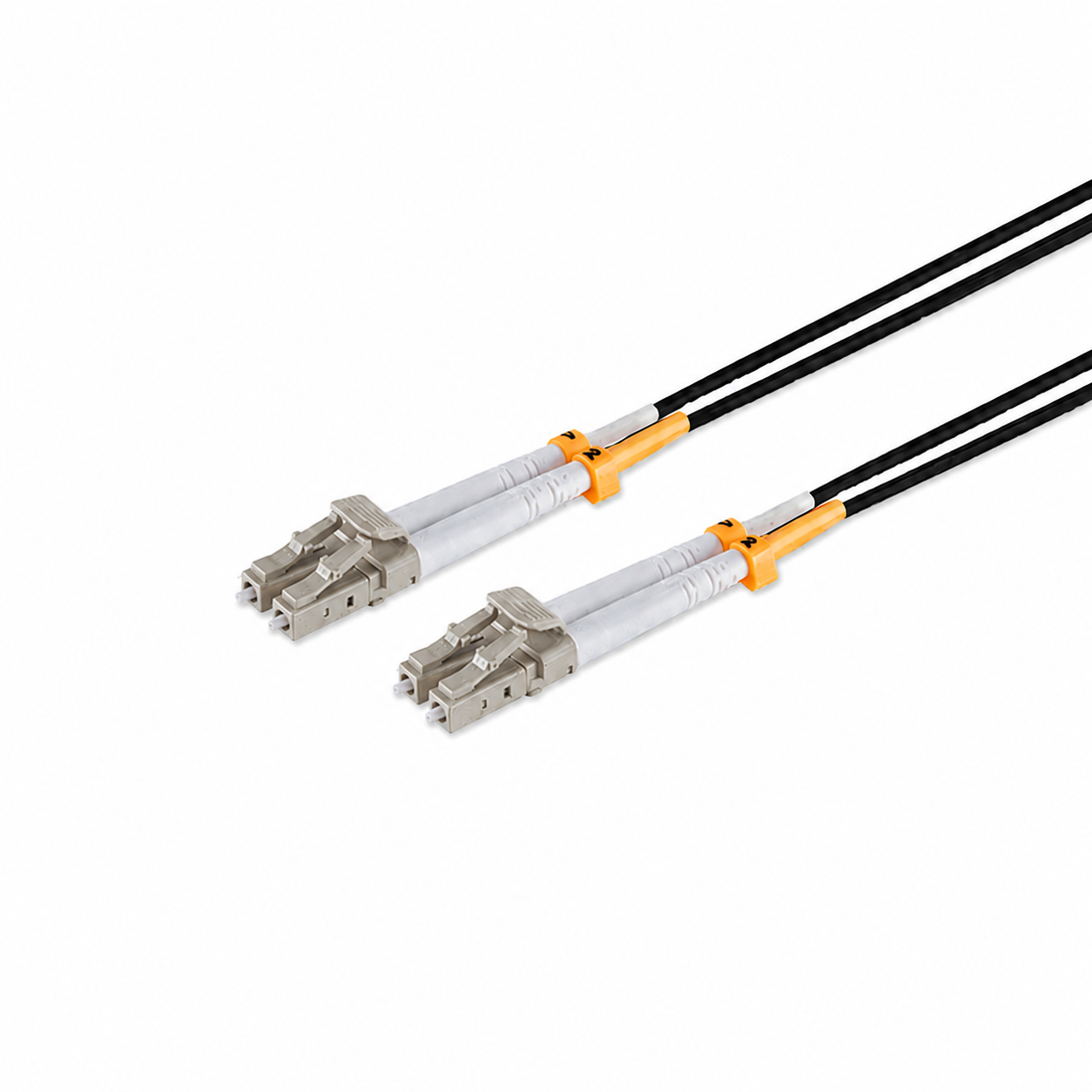 LWL Patchkabel Duplex LC/LC OM4 Schwarz